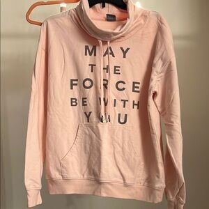 Star Wars Pink Graphic Hoodie Relaxed Fit